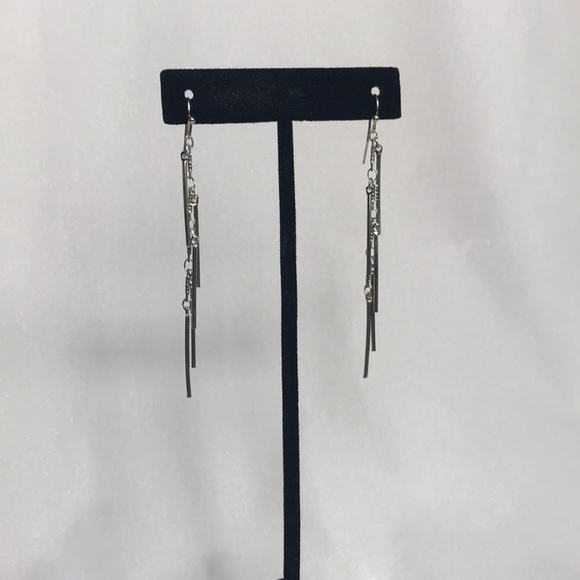 🌻 3/25 🌻 NWOT Silver Dangle Earrings - Picture 2 of 5